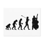 Double Bassist Post Cards