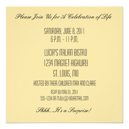 Double Birthday Party Invitation for Any Age