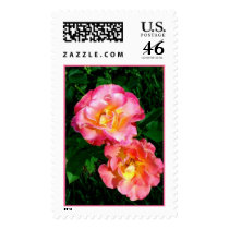 Double Bloom postage