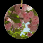 Double Blossoming Cherry Ornament