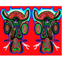 Double Bull Club Acrylic Cut Outs