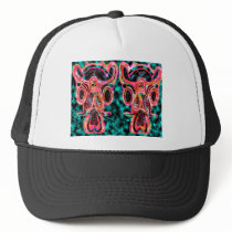 Double Bull - Red Energy Party Animal V2 hats by doonagiri Double Bull - Red Energy Party Animal V2 hats