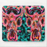 Double Bull  - Red Energy Party Animal V2 mousepads