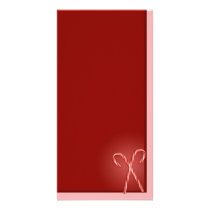 Double Candy Cane Picture Card