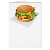 Double Cheeseburger cards by prawny Double Cheeseburger cards