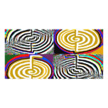 Double Choukuray - Karuna Reiki Sign Photo Card Template