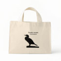 Double-crested Cormorant silhouette Bag by naturalphotos Double-crested Cormorant silhouette Bag