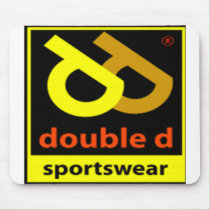 Double D Sportswear Logo mousepads by doubledsportswear Double D Sportswear Logo mousepads