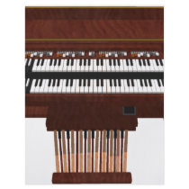 Double Decker Organ: 3D Model: Full Color Flyer