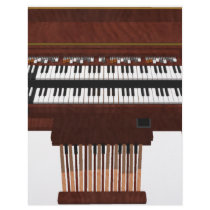 Double Decker Organ: 3D Model: Letterhead Template