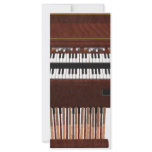 Double Decker Organ: 3D Model: Rack Card Design