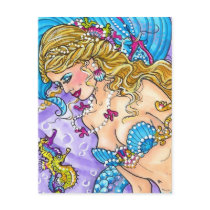 Double Delight postcards by MartinArtStudio Double Delight postcards