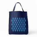 Double Diamond Blues Pattern bags by JaZilla Double Diamond Blues Pattern bags
