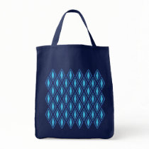 Double Diamond Blues Pattern bags by JaZilla Double Diamond Blues Pattern bags