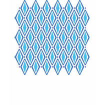 Double Diamond Blues Pattern t-shirts