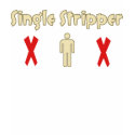 Double Dipper - Single Stripper v2 t-shirts by SDVteeshirts Double Dipper - Single Stripper v2 t-shirts
