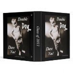 Double Dog Dare Back to School Pouting Boy Binder