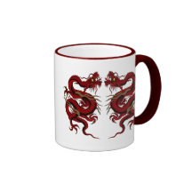 Double Dragon Coffee Mugs