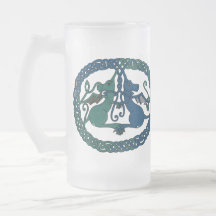 Double Dragon Crest mug
