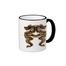Double Dragon Mug