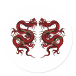 Double Dragon Stickers