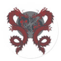 Double Dragon Sticker