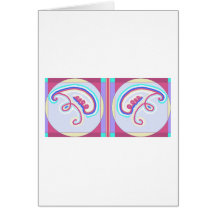 Double EEYAWA : Karuna Reiki Greeting Cards