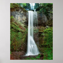 Double falls,Oregon Posters