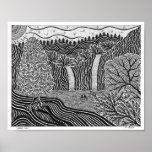 Double Falls Poster