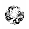 Double Fighting Chinese Dragon Tee t-shirts by Keldug Double Fighting Chinese Dragon Tee t-shirts