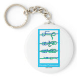 Double Fisherman (Knot) keychains