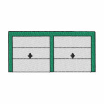 Double Garage Door embroidered shirts