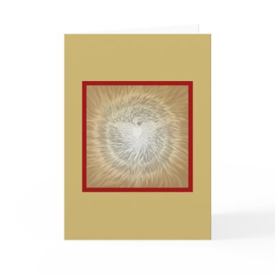 Double Halo'd Phoenix Greeting Card by KKEAN