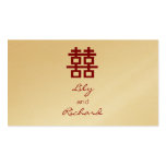 Double Happiness Chinese Wedding Table/ Place Card Double Happiness Chinese Wedding Table/ Place Card