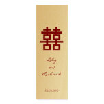 Double Happiness Chinese Wedding TQ / Gift Tag / Double Happiness Chinese Wedding TQ / Gift Tag /