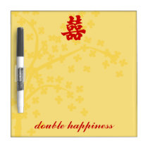 Double Happiness dry erase boards