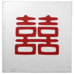 Double Happiness • Elegant Napkin