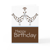 Double Happiness - Happy Birthday cards
