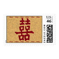 Double Happiness Postage stamps