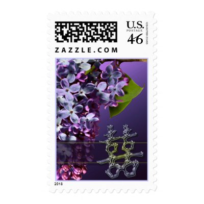 Double Happiness Postage Stamp