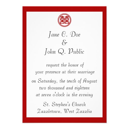 Double Happiness Ã¢â‚¬Â¢ Round Invite