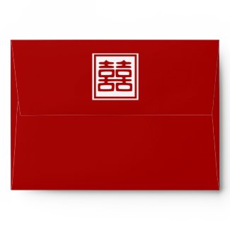 Double Happiness • Square Envelope