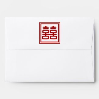 Double Happiness • Square Envelope