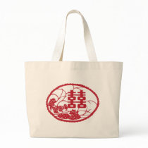 Double happiness Tree Ducks bags