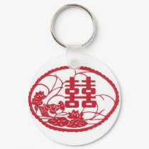 Double happiness Tree Ducks keychains by christigmc Double happiness Tree Ducks keychains