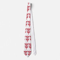 Double Happiness Wedding Tie