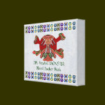 Double Headed Blood Sucker MONSTER canvas prints