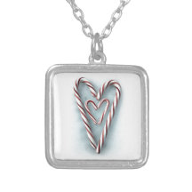 Double-Heart Candy Canes Jewelry