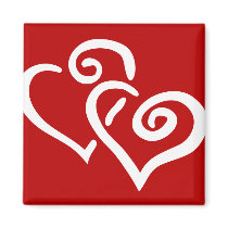 Double Heart magnets