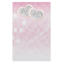 Double Heart Photo Stationery by uniqueprints Double Heart Photo Stationery